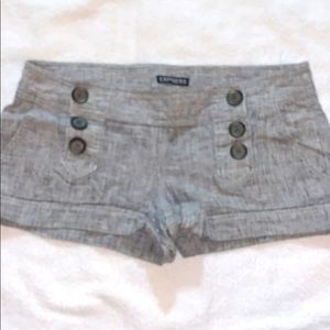 Linen shorts